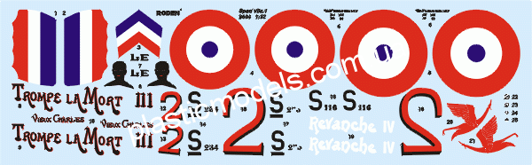 1/32 Roden 604 SPAD VII c.1