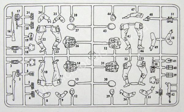 1/35 Master Box 3522 German Infantry in action