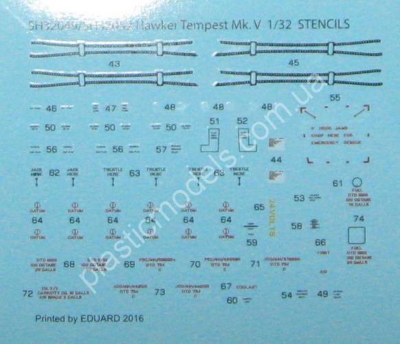 1/32 Special hobby 32049 Hawker Tempest Mk. V