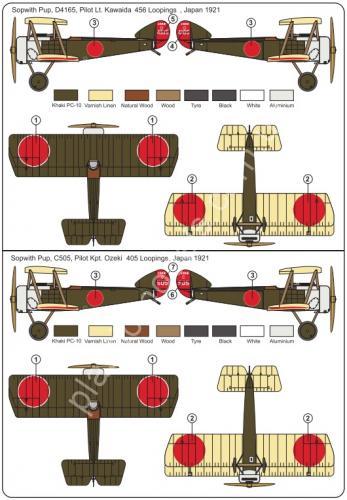 1/72 HR model 72041 Sopwith PUP (Japan)
