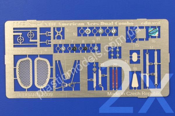 1/48 Eduard 1142 Spad XIII American Eagles DUAL COMBO