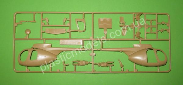 1/48 Academy 12250 Hughes 500D TOW Helicopter