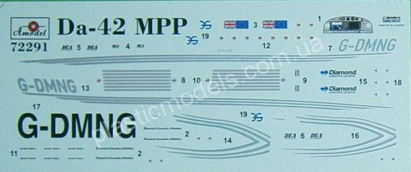 1/72 A-model 72291 Diamond Da-42 MPP