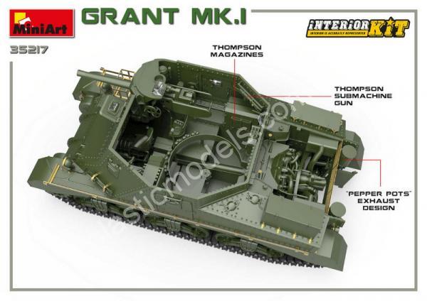 1/35 MiniArt 35276 tank Grant Mk.I