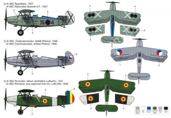 1/72 RS models 92060 Arado 66 Spanish A.F.