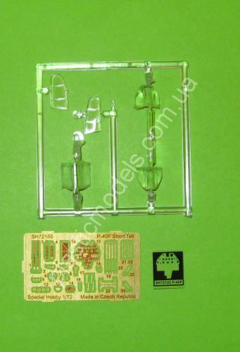 1/72 Special hobby 72298 P-40F Warhawk 'Checkertails'