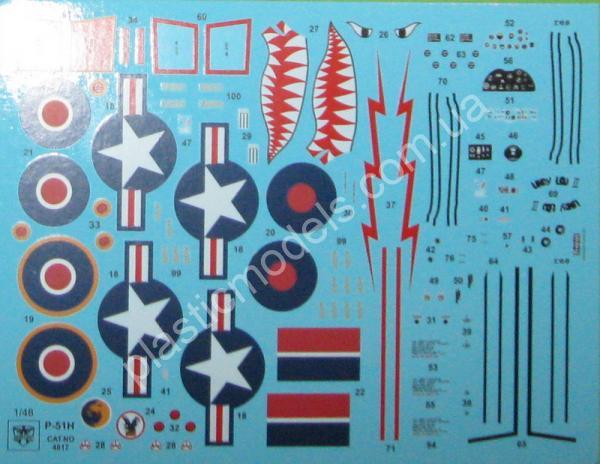 1/48 Modelsvit 4817 North American P-51H Mustang