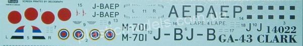 1/144  SOVA-M 14022 General Aviation GA-43 Japan, Espan