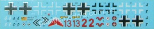 1/72 RS models 92203 Messerschmitt Me-509