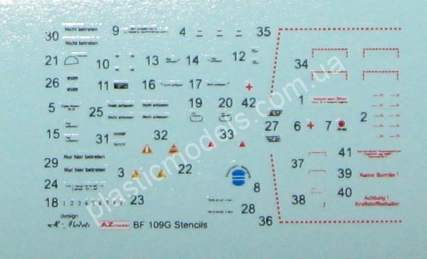 1/72 AZ model 7531 Messerschmitt Bf 109F-4 Fridrich 