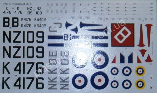 1/72 Special hobby 72400 Vickers Vildebeest Mk.III