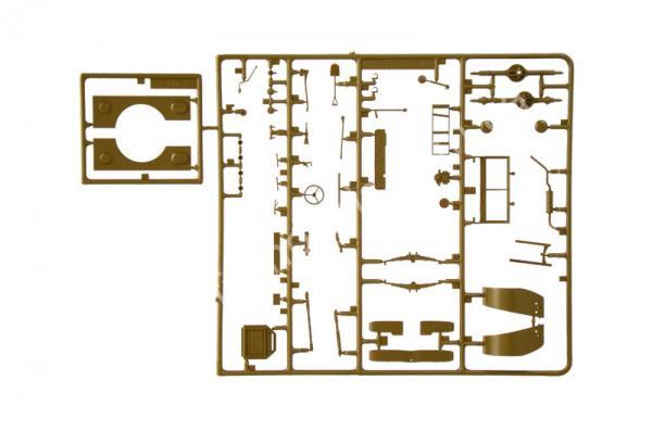 1/35 Italeri 6555 M6 Gun Motor Carriage WC-55