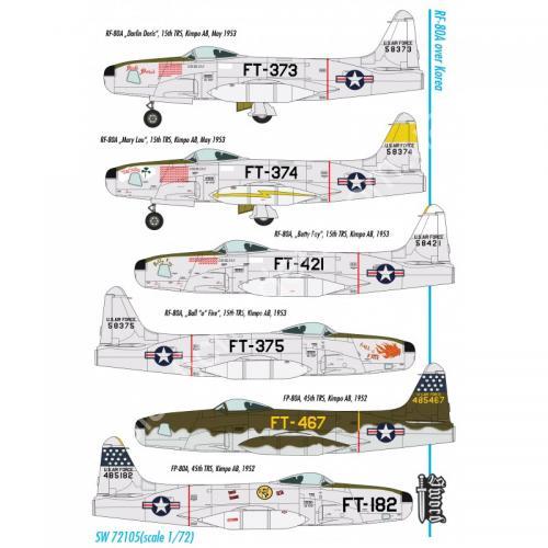 1/72 Sword 72105 Lockheed RF-80A over Korea