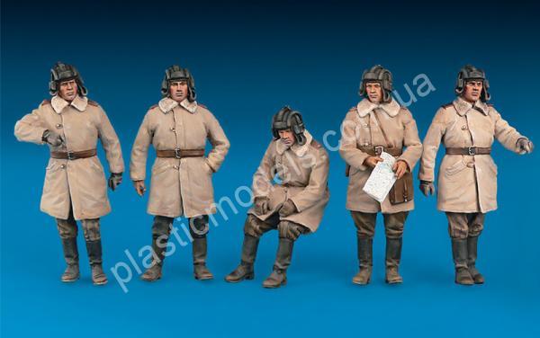 1/35 MiniArt 35244 Soviet Tank Crew (Winter Uniforms).Special Edition
