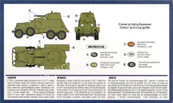 1/72 UM 365 Armored Vehicle BA-9