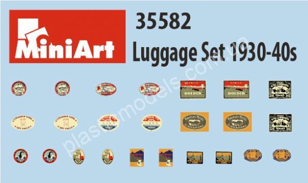 1/35 MiniArt 35582 Luggage set, 1930-40s