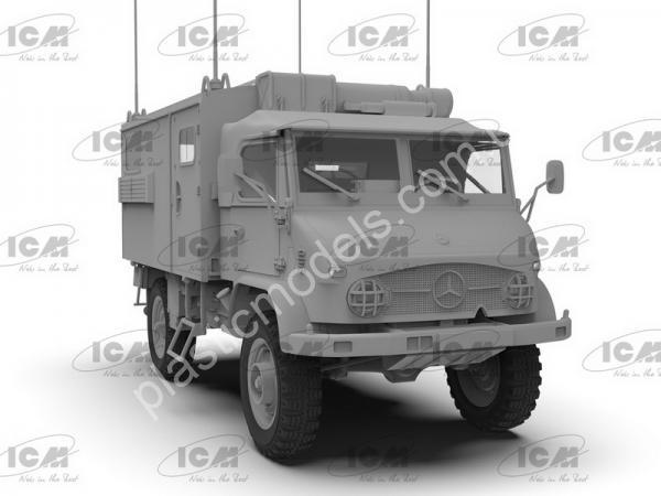1/35 ICM 35137 Unimog S 404 German Military Radio Truck
