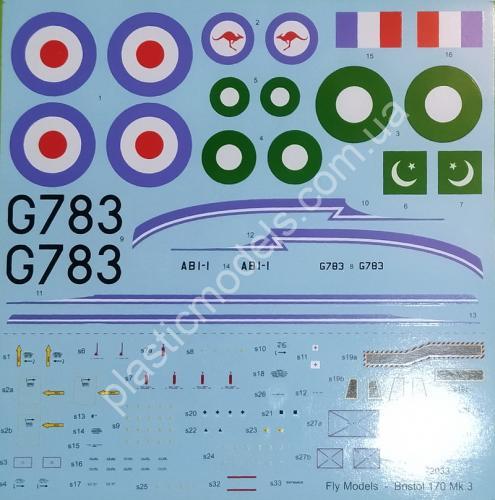 1/72 FLY 72033 Bristol 170 Freighter Mk.21