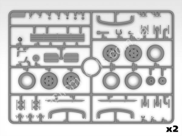 1/35 ICM 35597 US military truck G7117