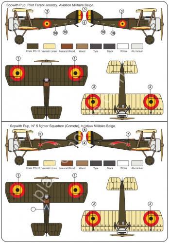 1/72 HR model 72042 Sopwith PUP (Belgian)