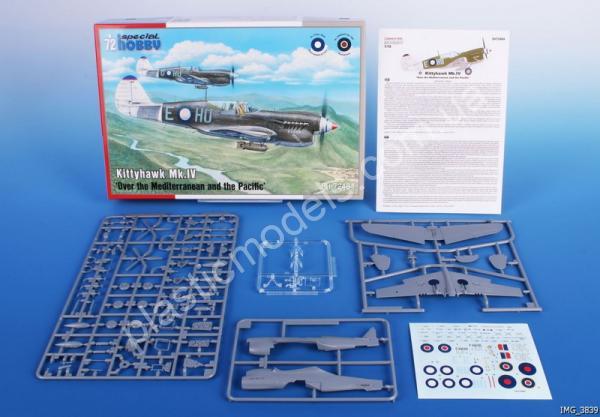 1/72 Special hobby 72484 Kittyhawk Mk.IV ‘Over the Mediterranean and the Pacific’