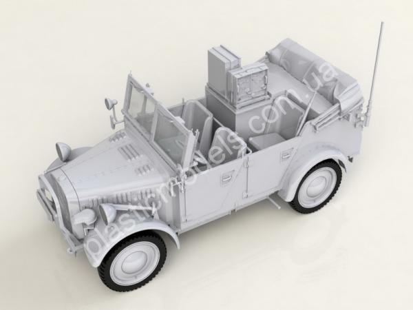 1/35 ICM 35583 le.gl.Einheitz-Pkw Kfz.2, WWII German Light Radio Communication Car
