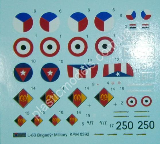 1/72 Kovozavody Prostejov 0392 Let L/K-60 “Brigadýr” Military
