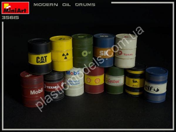 1/35 MiniArt 35615 Modern Oil Drums 200L