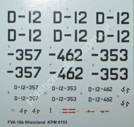 1/72 Kovozavody Prostejov 0153 FVA-10b Rheinland