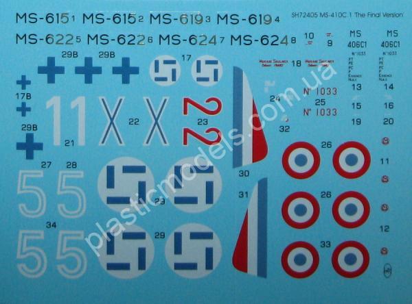 1/72 Special hobby 72405 Morane Saulnier MS-410C.1 'The Final Version'