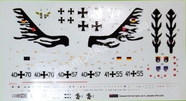1/72 Kovozavody Prostejov 0350 Alpha Jet A 