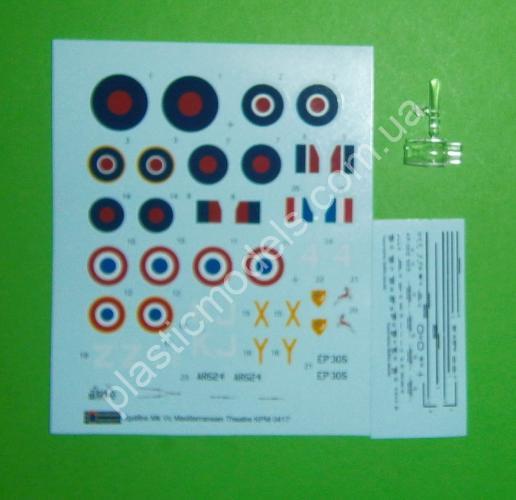 1/72 Kovozavody Prostejov 0417 Spitfire Mk.Vc Trop “Mediterranean Theatre”