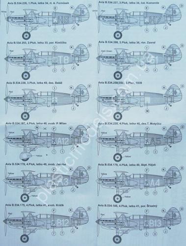 1/72 HR model 72006 Avia B-534/II CSR (incl. PE)