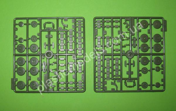 1/72 Ummt 676 Wheel-track tank BT-7A with L-11 tank gun