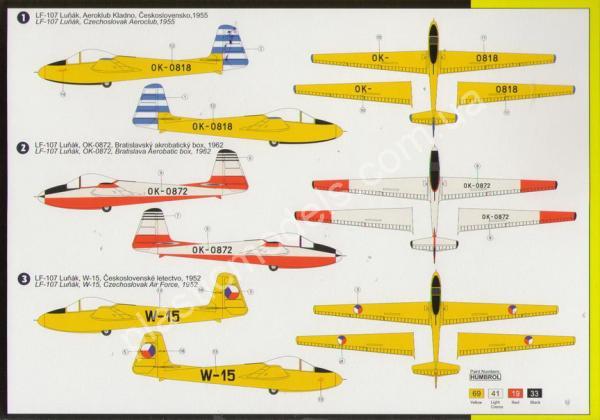 1/72 Admiral 7218 LET LF-107 Luňák