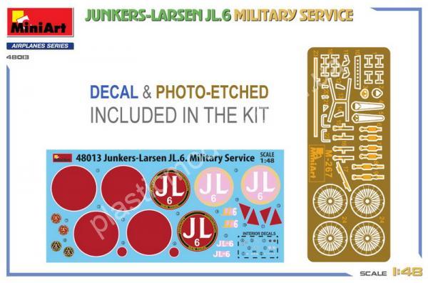 Junkers-Larsen JL.6 1/48 MiniArt 48013