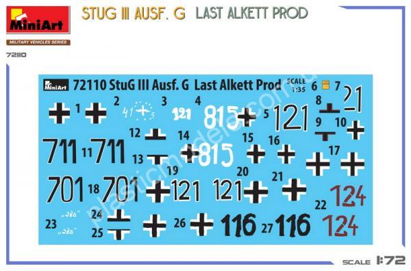 1/72 MiniArt 72110 StuG III Ausf. G Last Alkett Production