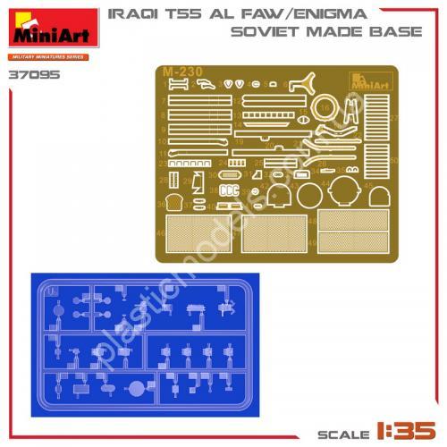 1/35 MiniArt 37095 Iraqi T-55 Al Faw/Enigma Soviet Made Base