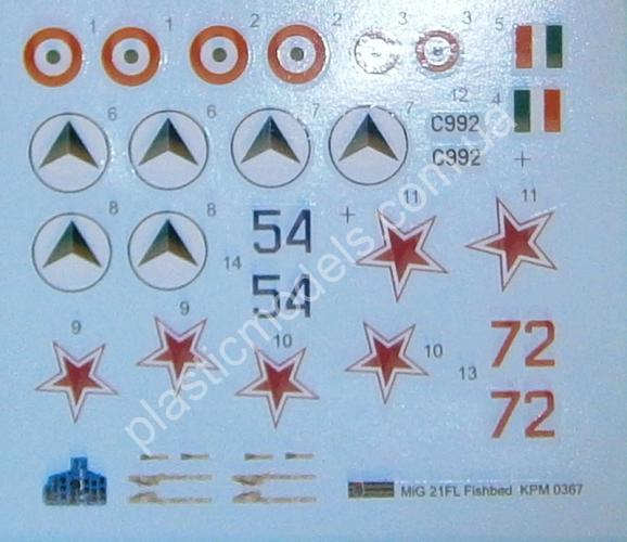 1/72 Kovozavody Prostejov 0367 MiG-21FL