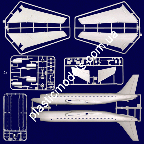 1/144 Roden 315 Boeing 720 Starship One