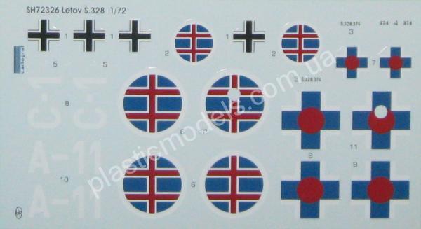 1/72 Special hobby 72326 Letov Š.328 Slovak AF in WWII