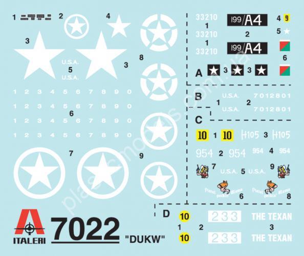 1/72 italeri 7022 DUKW