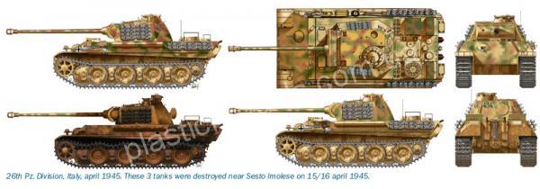 1/35 Italeri 6493 Pz.Kpfw. V Panther Ausf. G
