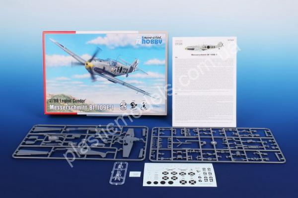 1/72 Special hobby 72459 Messerschmitt Bf 109E-1 ‘J/88 Legion Condor’