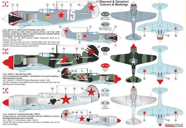 1/72 Kovozavody Prostejov 0194 Lavockin La-5 Late “Special Marking”