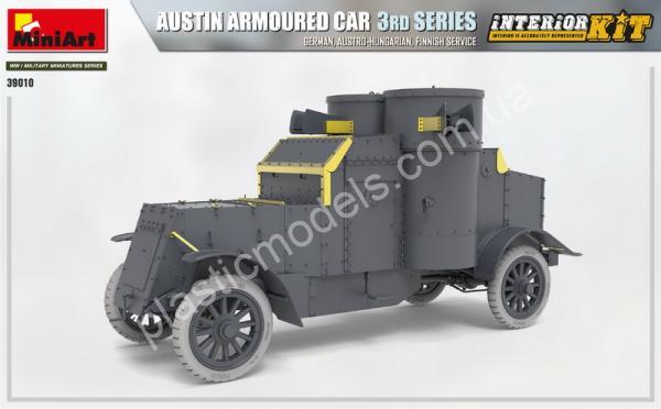 1/35 MiniArt 39010 Austin Armoured Car 3rd Series: German, Austro-Hungarian, Finnish Service
