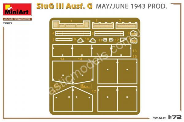 1/72 MiniArt 72107 StuG III Ausf. G May/June 1943 Prod.