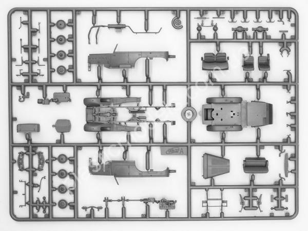 1/72 ICM 72473 Type G4 Partisanenwagen with MG 34