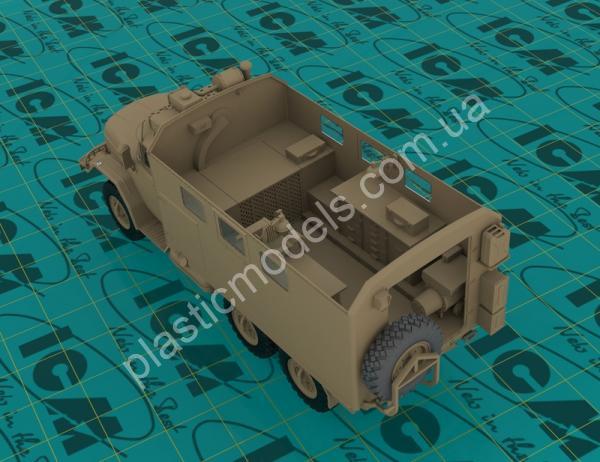 1/35 ICM 35518 ZiL-131 Emergency Truck, Soviet Vehicle