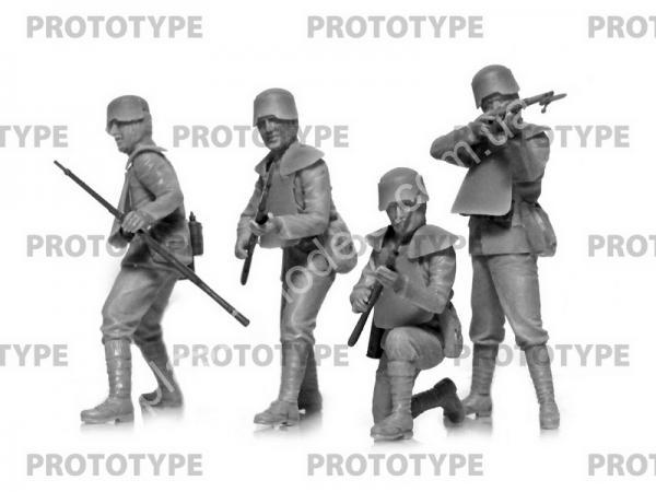 1/35 ICM 35721 Italian Infantry in armor